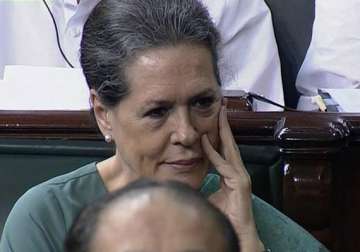 sonia back in lok sabha