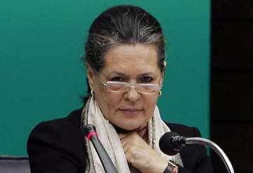 sonia to address her first public rally after operation