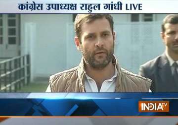 spare a day for anti graft welfare bills rahul urges parties