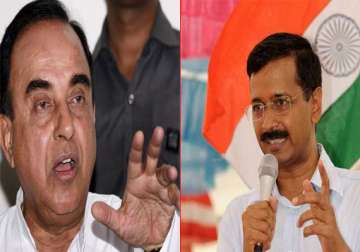 subramanian swamy lashes out at kejriwal questions foreign funding sources of aap