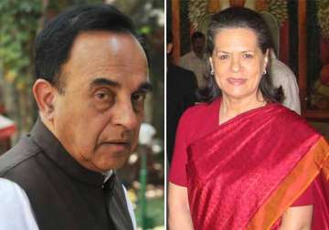 subramanian swamy alleges sonia is openly seeking votes in name of religion