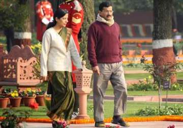 sunita and arvind kejriwal just made for each other
