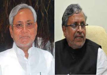 sushil modi claims independents congress distancing from nitish