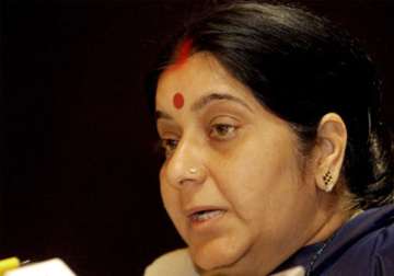 sushma swaraj demands help for athlete s family