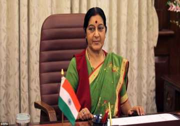 sushma swaraj to visit bangladesh tomorrow