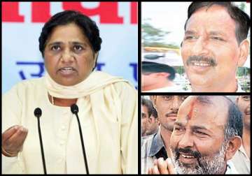 suspension of bsp mlas ministers only a drama says bjp