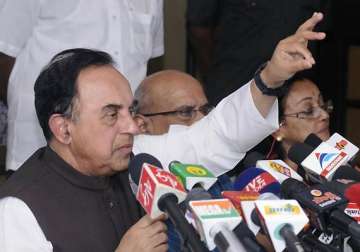 swamy says he has taken in principle decision to join nda