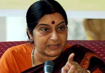 swaraj opposes bsr congress s merger with bjp