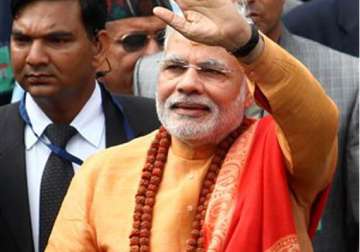 touched by nepal s welcome narendra modi vows to fulfill promises