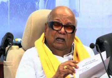 unhrc s resolution watered down and useless karunanidhi