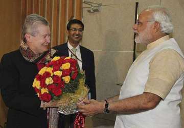 us envoy s meeting with modi a necessary step nyt