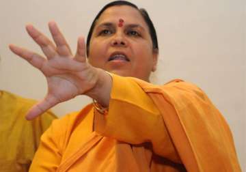 uma bharti denies she ever sought ticket from bhopal