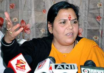 uma bharti may be pitted by bjp against sonia gandhi