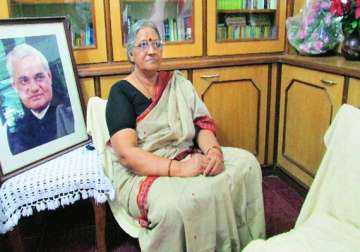 vajpayee s niece karuna shukla joins congress says bjp has gone astray