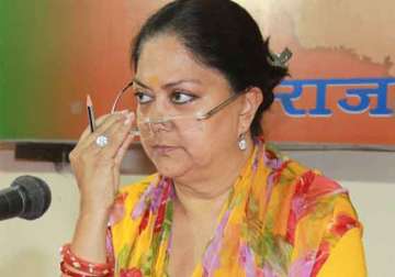 vasundhra raje clarifies bjp s stand on mgnrega says she s not against it