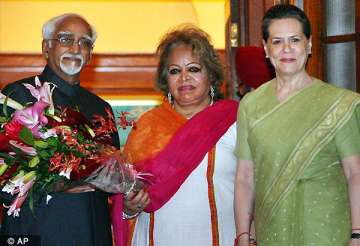 hamid ansari re elected vice president