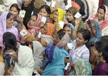 voting rises in up s reserved lok sabha seats