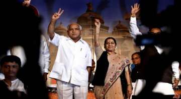 yeddy endorses swaraj