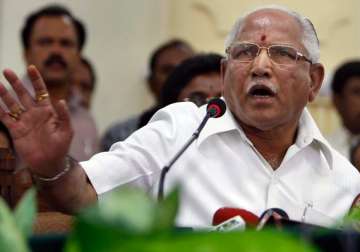 yeddyurappa shows he still calls the shots