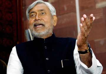 trust deficit between army and mod alleges nitish