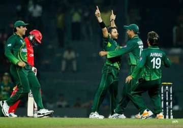 afridi s five for help pakistan beat canada by 46 runs