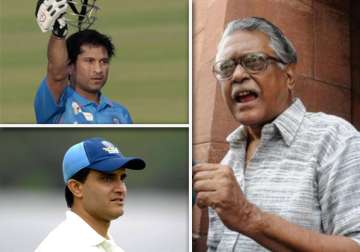 after sachin s nomination left wants rs ticket for sourav ganguly