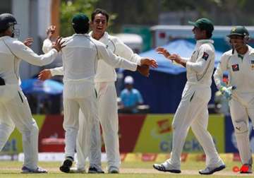 ajmal takes five wickets restricts sri lanka