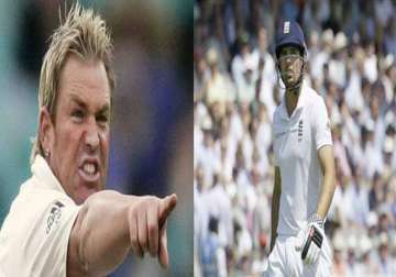 alastair cook s harshest critic shane warne makes peace ex english cricketers slam his captaincy