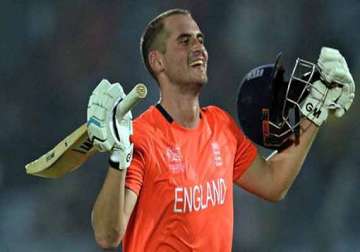 alex hales gets a chance to explode in the opener against india