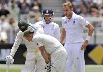 ashes australia 96 3 at tea 4th test