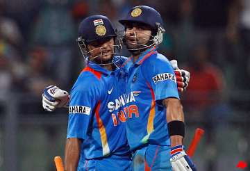 raina kohli set up 6 wicket win for india