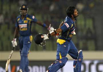 asia cup malinga and thirimanne guide sri lanka to 5th asia cup trophy