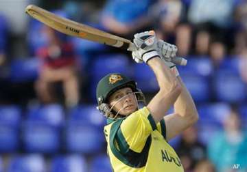 champions trophy australia beats windies by 4 wickets in warmup