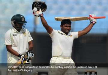 bangladesh sri lanka bangladesh 409 8 stump day 3 2nd test