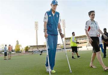 broad injures foot during 3rd ashes test