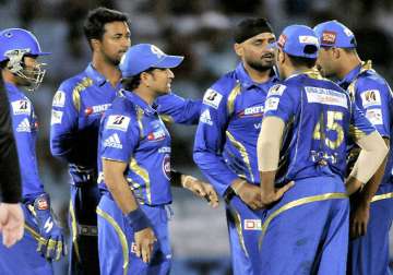 champions league mumbai indians to lock horns against t t on saturday