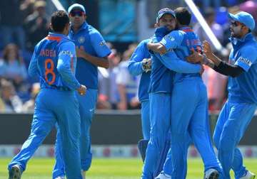 champions trophy india eyeing semifinal berth