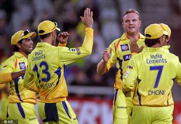 chennai super kings beat yorkshire by four wickets