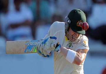 michael clarke batted with broken shoulder in test century against s africa