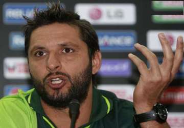 cricket can bring improvement in india pak ties shahid afridi