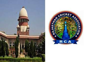 declare rajasthan cricket association results supreme court.