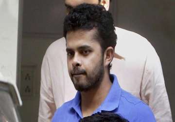 delhi court rejects sreesanth s bail plea extends custody till june 18