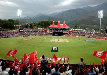 dharamsala gets ready to host its first international cricket match