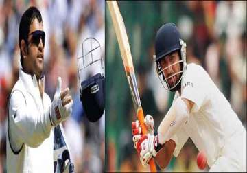 dhoni pujara ashwin in icc official test team of 2013