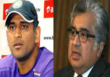 dhoni is answerable for lying to probe panel salve