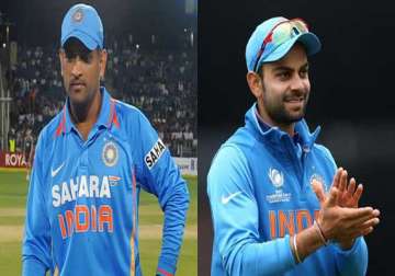 dhoni ruled out from asia cup due to injury virat kohli takes over