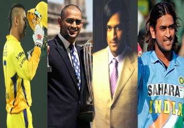 dhoni to be seen in different hair style in ipl 7
