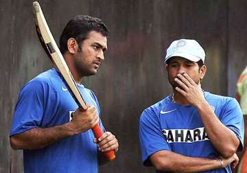 dhoni tendulkar rested for windies odis sehwag to lead