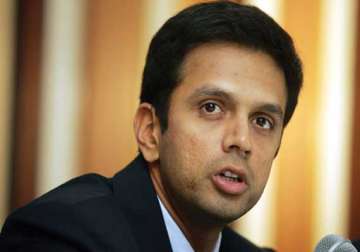 dravid to mentor india s potential olympians