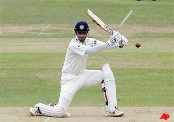 dravid becomes second highest run scorer in test